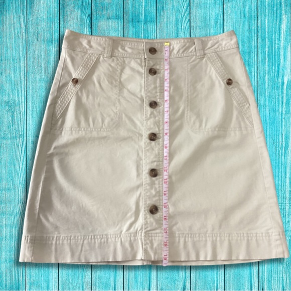 Tommy Hilfiger Cream Skirt. Size 31 - Picture 5 of 5